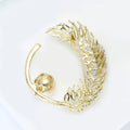 Alloy Zircon Wheat Brooch Pin For Coat And Suit Decoration view 4
