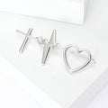 Alloy Heartbeat Heart Brooch Pin For Lapels Sweaters And Suits view 5