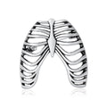 Alloy Vintage Skeleton Brooch Pin For Shirts Coats And Apparel view 2