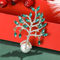 Alloy Crystal Money Tree Brooch Pin For Coats And Cardigans view 4