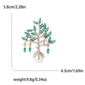 Alloy Crystal Money Tree Brooch Pin For Coats And Cardigans view 5