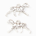 DIY Antique Zinc Alloy Dog Pendant Charm Jewelry Accessories For Necklace Bracelet Making view 3
