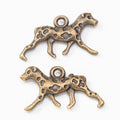 DIY Antique Zinc Alloy Dog Pendant Charm Jewelry Accessories For Necklace Bracelet Making view 2