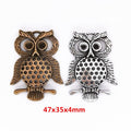 Zinc Alloy Owl Charm Pendant No.093703 for DIY Necklace Bracelet Jewelry Making view 4