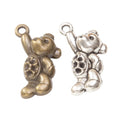 Zinc Alloy Bear Charm Pendant No.501886 for DIY Necklace Bracelet Jewelry Making view 4