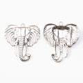 Zinc Alloy Elephant Charm Pendant No.229518 for DIY Necklace Bracelet Jewelry Making view 2