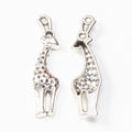 Zinc Alloy Giraffe Charm Pendant No.470926 for DIY Necklace Bracelet Jewelry Making view 2