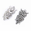 Zinc Alloy Owl Charm Pendant No.367327 for DIY Necklace Bracelet Jewelry Making view 3