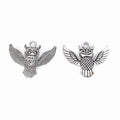 Zinc Alloy Owl Charm Pendant No.343400 for DIY Necklace Bracelet Jewelry Making view 2