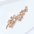 Alloy Zircon Maple Leaf Brooch Pin For Suits And Jackets view 4