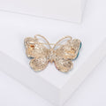 Alloy Rhinestone Butterfly Brooch For Coat And Shirt Accessories view 3