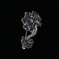 Vintage Alloy Enamel Brain Nerve Brooch Pin For Clothing Accessories view 4