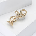 Vintage Alloy Mini Snake Cup Brooch Pin For Suits view 3
