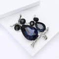 Metal Alloy Crystal Owl Brooch Pin For Fashion Clothing Accessories view 3