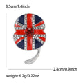 Alloy Enamel Poppy Flower Brooch For Suit And Coat Decoration view 4