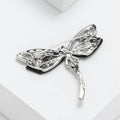 Alloy Abalone Shell Dragonfly Brooch Pin For Coats And Sweaters view 4
