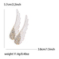 Alloy Enamel Angel Wing Brooch For Women's Clothing Accessories view 4