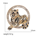 Alloy Lucky Tiger Brooch For Women's Fashion Clothing Accessories view 5