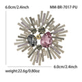 Alloy Crystal Baroque Brooch Pin For Dresses And Suits view 6