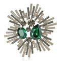 Alloy Crystal Baroque Brooch Pin For Dresses And Suits view 2