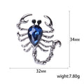 Alloy Crystal Scorpion Brooch For Suit Shirt And Coat Lapels view 5