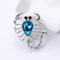 Alloy Crystal Scorpion Brooch For Suit Shirt And Coat Lapels view 6