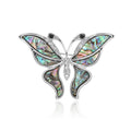 Natural Abalone Shell Butterfly Brooch For Versatile Fashion Accessories view 1