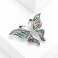 Natural Abalone Shell Butterfly Brooch For Versatile Fashion Accessories view 2