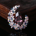 Alloy Crystal Luxury Brooch Pin For Coats Suits And Shawls view 4