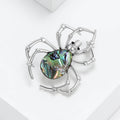 Alloy Shell Spider Brooch Pin For Men Suit Lapels view 3
