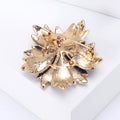 Alloy Enamel Flower Brooch Fashion Clothing Accessory Lapel Pin view 3