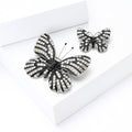 Alloy Butterfly Insect Brooch Pin For Suit Clothing Decoration view 3