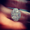 European American Luxury Zircon Ring For Women Fashion Anniversary Celebration Finger Jewelry view 2