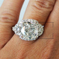 European American Luxury Zircon Ring For Women Fashion Anniversary Celebration Finger Jewelry view 5