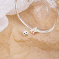 Cute Enamel Alloy Asymmetric Bunny Carrot Rose Flower Letter Stud For Women Girls Fashion Earrings view 4
