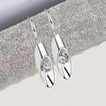Fashion OL Cylindrical Drop Earrings For Women Long Waterdrop Ear Dangle Versatile Accessories view 6