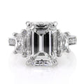 Fashion Engagement Ring With Oversized Square CZ Stone For Women Romantic Bridal Wedding Jewelry view 4