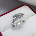 Niche 3D Medusa Python Snake Ring For Women With Jointed Rhombus Animal Design view 3