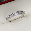 Korean Style Sparkling Cubic Zirconia Ring High Quality Trendy Fashion Finger Jewelry view 4