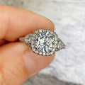 European Bridal Engagement Banquet Ring For Women, Elegant Wedding Party Jewelry view 2
