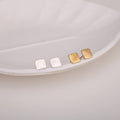 Elegant 9 Pairs Geometric Alloy Rhinestone Stud Set On Black Card For Women Fashion Earrings view 2