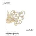 Alloy Zircon Phoenix Brooch Pin For Elegant Suits And Cardigans view 4