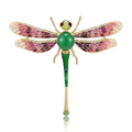 Alloy Enamel Dragonfly Brooch For Cute Insect Style Decoration view 5