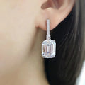 Sparkling Zircon Womens Earrings For European Style Business Event Fashion Jewelry Accessories view 4