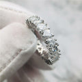 Creative Heart Shaped Zircon Ring For Women, Diamond Inlaid Sweetheart Birthday Gift Jewelry view 2