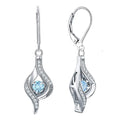 Summer Fashion Heart Design Drop Earrings For Women Premium Multicolor Pendant Ear Jewelry view 4