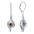 Summer Fashion Heart Design Drop Earrings For Women Premium Multicolor Pendant Ear Jewelry view 8