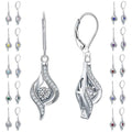 Summer Fashion Heart Design Drop Earrings For Women Premium Multicolor Pendant Ear Jewelry view 1
