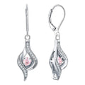 Summer Fashion Heart Design Drop Earrings For Women Premium Multicolor Pendant Ear Jewelry view 6