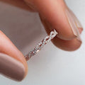 New Zircon Knuckle Ring Creative Cross Finger Ring Stackable European American Fashion Jewelry view 4
